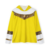 Ohranger Yellow Hoodie (Full Print) Lightweight, Breathable, workout, pull over, fitness Hoodie Super Sentai Custom