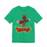 Kyoryuger Red Tee Super Sentai T Shirt Custom Graphic Art Cosplay Shirts Rangers Retro Vintage 90s