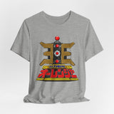 Ohranger Gold Power Staff Tee  Custom Graphic Art Cosplay Shirts Rangers Retro Vintage 90s