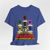 Ohranger Tee Super Sentai T Shirt Custom Graphic Art Cosplay Shirts Rangers Retro Vintage 90s