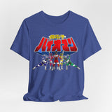 Bioman Team Tee Custom Graphic Art Cosplay Shirts Rangers Retro Vintage 90s