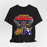 Zyuranger Mecha Tee Custom Graphic Art Cosplay Shirts Rangers Retro Vintage 90s