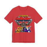 Zyuranger Mecha Tee Custom Graphic Art Cosplay Shirts Rangers Retro Vintage 90s