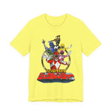 Zyuranger Team Tee Super Sentai T Shirt Custom Graphic Art Cosplay Shirts Rangers Retro Vintage 90s
