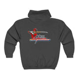 Shinkenger Full Zip Hoodie Custom Graphic Art Cosplay Shirts Rangers Retro Vintage 90s