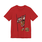 Abaranger Red Ranger Tee Custom Graphic Art Cosplay Shirts Rangers Retro Vintage 90s
