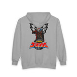 Go-Onger Full Zip Hoodie Custom Graphic Art Cosplay Shirts Rangers Retro Vintage 90s