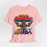 Zyuranger Mecha Tee Custom Graphic Art Cosplay Shirts Rangers Retro Vintage 90s