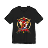 Abaranger Red Tee Custom Graphic Art Cosplay Shirts Rangers Retro Vintage 90s