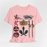 Shinkenger Shiba Red Tee Super Sentai T Shirt Custom Graphic Art Cosplay Shirts Rangers Retro Vintage 90s Tee