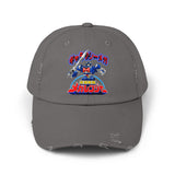Megaranger Mecha Distressed Hat Custom Graphic Art Cosplay Shirts Rangers Retro Vintage 90s