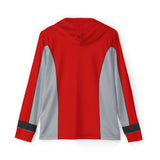 Go Busters Red Ranger Hoodie (Full Print) Super Sentai Custom Lightweight, Breathable, Workout, Pull over, Fitness, Retro