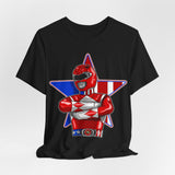 Powerfull Ranger Tee Super Sentai T Shirt Custom Graphic Art Cosplay Shirts Rangers Retro Vintage 90s