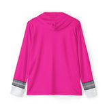 Gokaiger pink Hoodie (Full Print) Lightweight, Breathable, workout, pull over, fitness Hoodie Super Sentai Custom