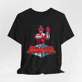 Timeranger Pink Tee Custom Graphic Art Cosplay Shirts Rangers Retro Vintage 90s