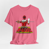 OhRanger Red Tee  Custom Graphic Art Cosplay Shirts Rangers Retro Vintage 90s