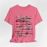 Sentai Swords Tee Super Sentai T Shirt Custom Graphic Art Cosplay Shirts Rangers Retro Vintage 90s Tee