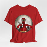 Kakuranger Red Super Sentai T Shirt Custom Graphic Art Cosplay Shirts Rangers Retro Vintage 90s Tee