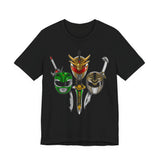 Evolution Tee Super Sentai T Shirt Custom Graphic Art Cosplay Shirts Rangers Retro Vintage 90s