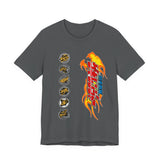 Gaoranger Team Tee Custom Graphic Art Cosplay Shirts Rangers Retro Vintage 90s