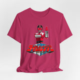 Timeranger Pink Tee Custom Graphic Art Cosplay Shirts Rangers Retro Vintage 90s