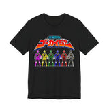 Gokaiger Ranger Keys Tee Super Sentai T Shirt Custom Graphic Art Cosplay Shirts Rangers Retro Vintage 90s