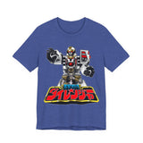 Dairanger Kiba Warrior Tee Custom Graphic Art Cosplay Shirts Rangers Retro Vintage 90s