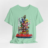 Zyuranger Mecha Tee Custom Graphic Art Cosplay Shirts Rangers Retro Vintage 90s