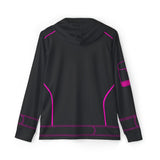 Overdrive Pink Ranger Hoodie (Full Print) Lightweight, Breathable, workout, pull over, fitness Hoodie (Full Print) Super Sentai Custom