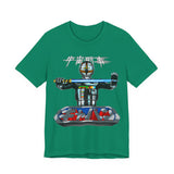 Space Sheriff Gavan Tee Custom Graphic Art Cosplay Shirts Rangers Retro Vintage 90s