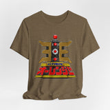 Ohranger Gold Power Staff Tee  Custom Graphic Art Cosplay Shirts Rangers Retro Vintage 90s
