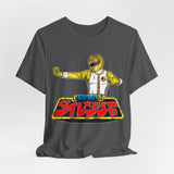 Yellow Dairanger Tee Super Sentai T Shirt Custom Graphic Art Cosplay Shirts Rangers Retro Vintage 90s