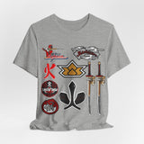 Shinkenger Shiba Red Tee Super Sentai T Shirt Custom Graphic Art Cosplay Shirts Rangers Retro Vintage 90s Tee