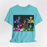 TimeRangers Tee Custom Graphic Art Cosplay Shirts Rangers Retro Vintage 90s