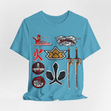 Shinkenger Shiba Red Tee Super Sentai T Shirt Custom Graphic Art Cosplay Shirts Rangers Retro Vintage 90s Tee