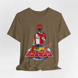 Boukenger Red Tee Super Sentai T Shirt Custom Graphic Art Cosplay Shirts Rangers Retro Vintage 90s