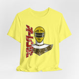 Ohranger Yellow Tee Super Sentai T Shirt Custom Graphic Art Cosplay Shirts Rangers Retro Vintage 90s