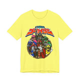 Gokaiger Team Tee Custom Graphic Art Cosplay Shirts Rangers Retro Vintage 90s
