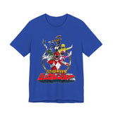 Zyuranger Team Tee Super Sentai T Shirt Custom Graphic Art Cosplay Shirts Rangers Retro Vintage 90s