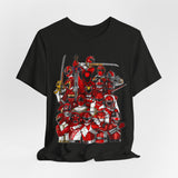 Sentai Red Tee  Custom Graphic Art Cosplay Shirts Rangers Retro Vintage 90s