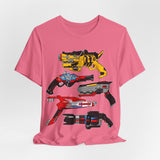Blaster Tee Super Sentai T Shirt Custom Graphic Art Cosplay Shirts Rangers Retro Vintage 90s