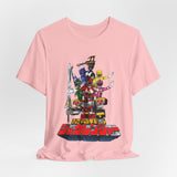 Zyuranger Mecha Tee Custom Graphic Art Cosplay Shirts Rangers Retro Vintage 90s