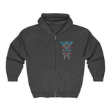 Gokaiger Full Zip Hoodie Custom Graphic Art Cosplay Shirts Rangers Retro Vintage 90s