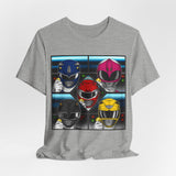 Rangers Zord Tee Super Sentai T Shirt Custom Graphic Art Cosplay Shirts Rangers Retro Vintage 90s