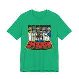Dairanger Team Tee Super Sentai T Shirt Custom Graphic Art Cosplay Shirts Rangers Retro Vintage 90s