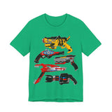 Blaster Tee Super Sentai T Shirt Custom Graphic Art Cosplay Shirts Rangers Retro Vintage 90s
