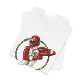 Dairanger Red Tee Super Sentai T Shirt Custom Graphic Art Cosplay Shirts Rangers Retro Vintage 90s