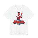 Timeranger Pink Tee Custom Graphic Art Cosplay Shirts Rangers Retro Vintage 90s