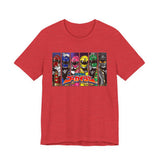 Gokaiger Roll Call Tee Custom Graphic Art Cosplay Shirts Rangers Retro Vintage 90s
