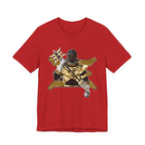Gold Ranger Tee Super Sentai T Shirt Custom Graphic Art Cosplay Shirts Rangers Retro Vintage 90s